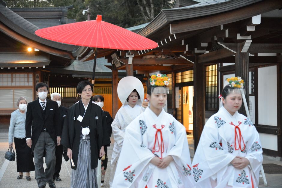 神前式とは?教会式・人前式との違い